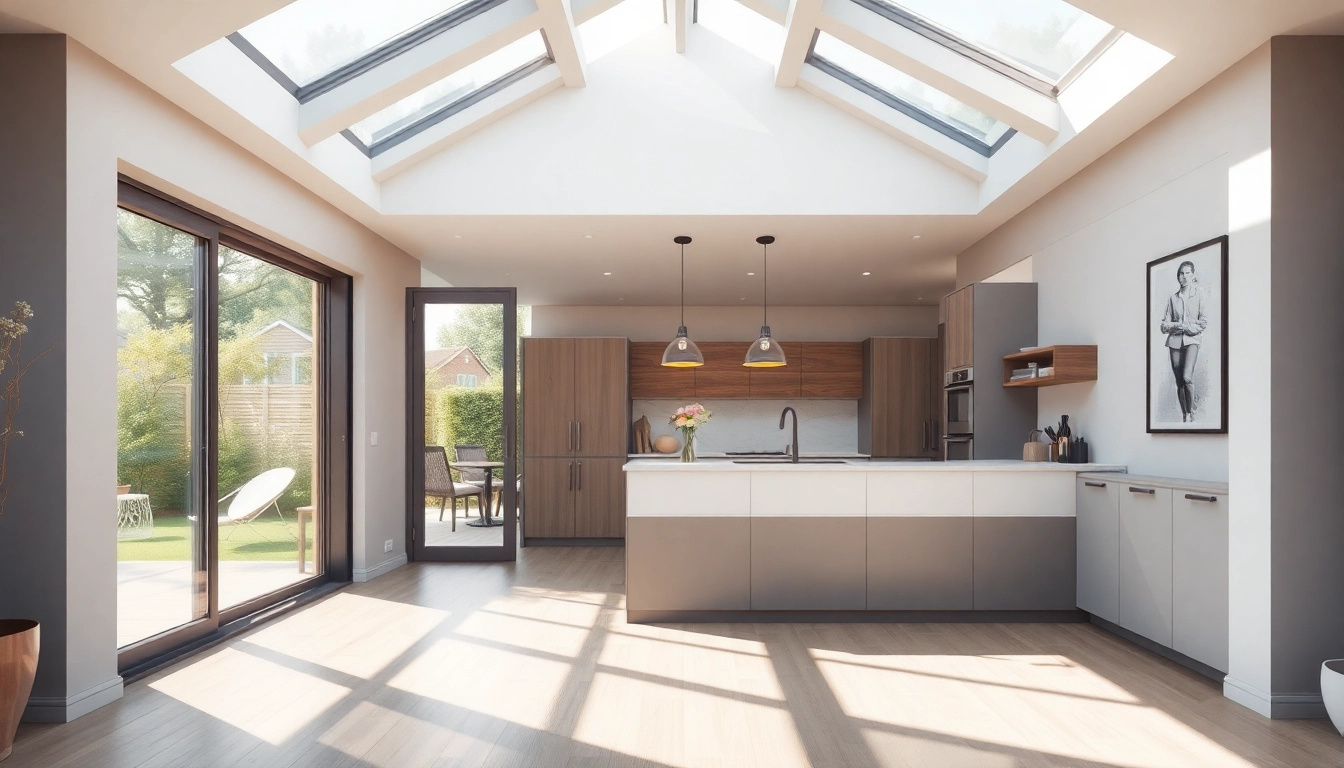 Explore beautiful rear extensions featuring modern design and natural lighting.