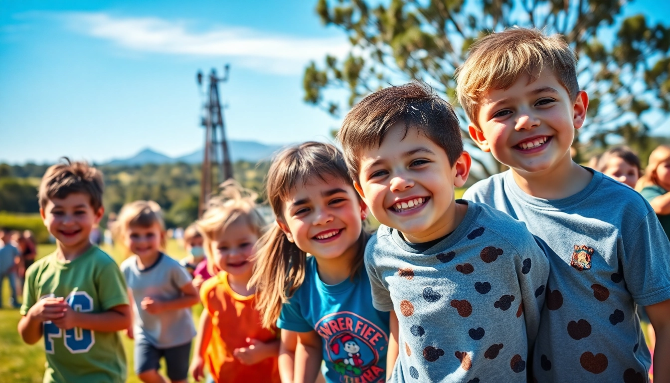 Children enjoying a wildfire event in Perth, showcasing fun activities for families.