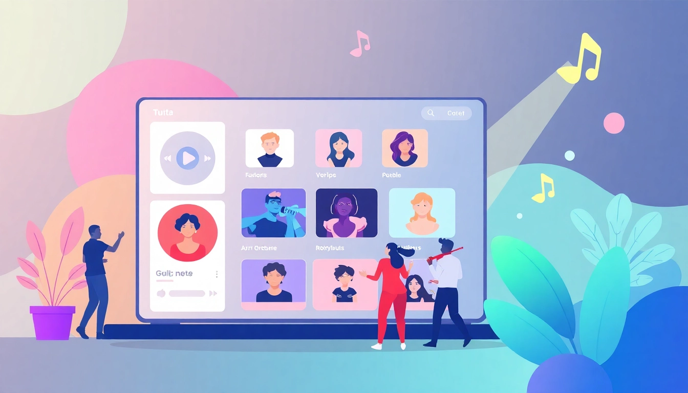 Experience the captivating 汽水音乐网页版, featuring a colorful online music interface for diverse genres.